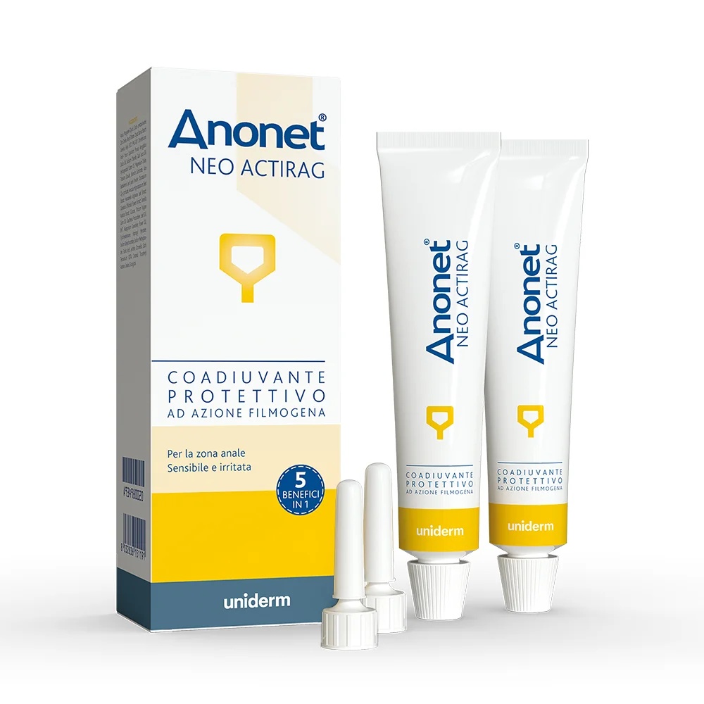 ANONET Anonet Neo Actirag 30 g + 30 g crema para hemorroides y fisuras con aplicador