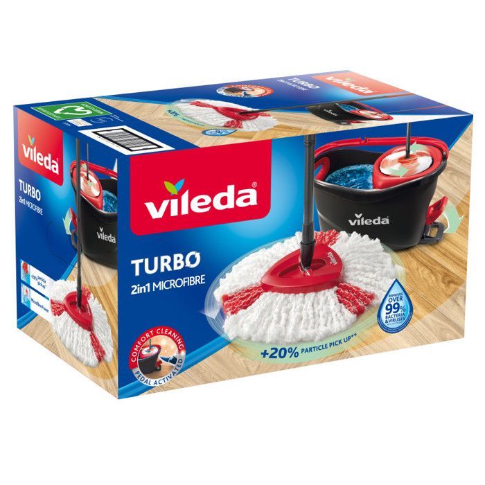 Kit de limpeza de turbo VILEDA Easywring & Clean