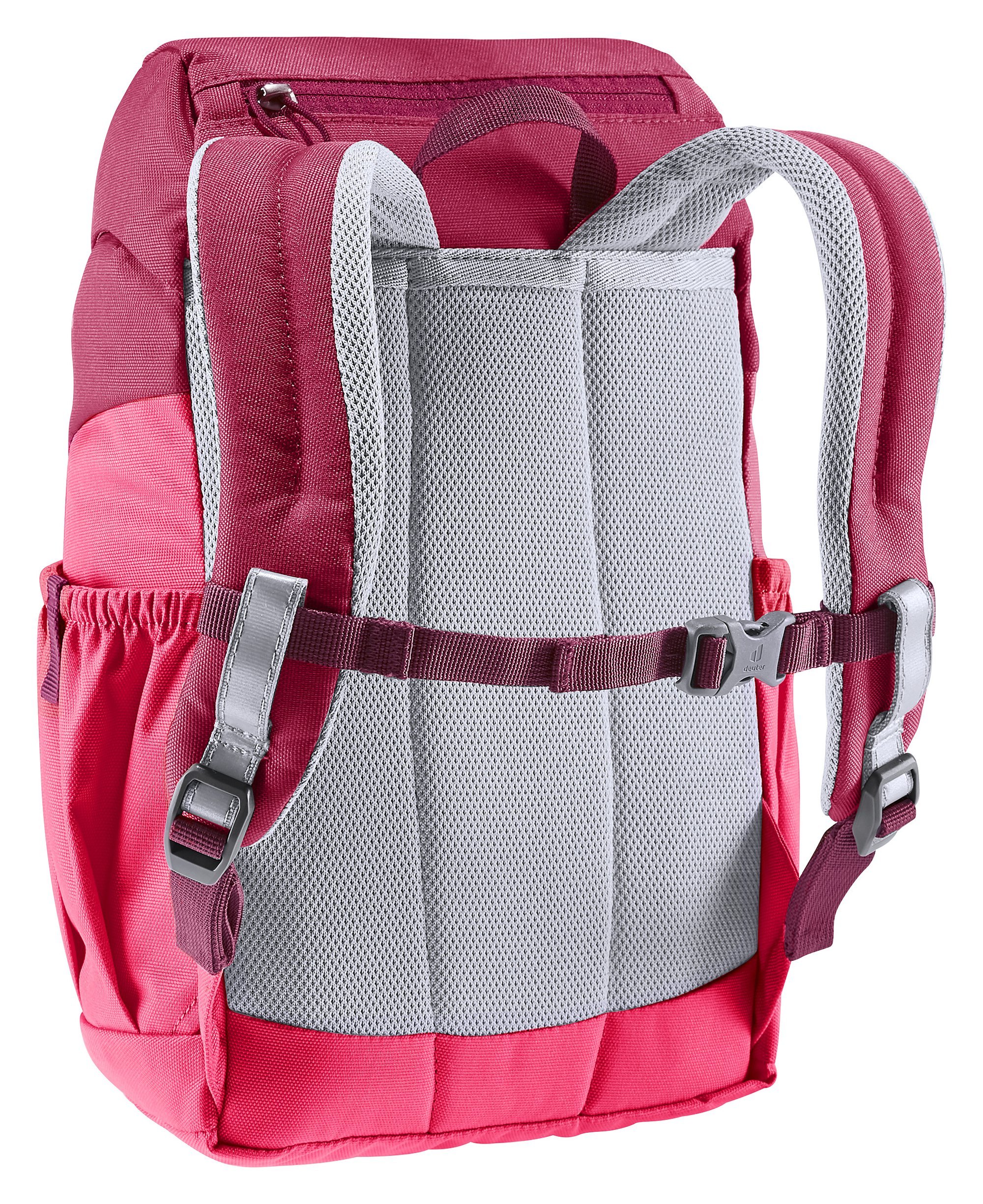 Deuter knuffelbeer unisex - rugzak - robijnrood felroze