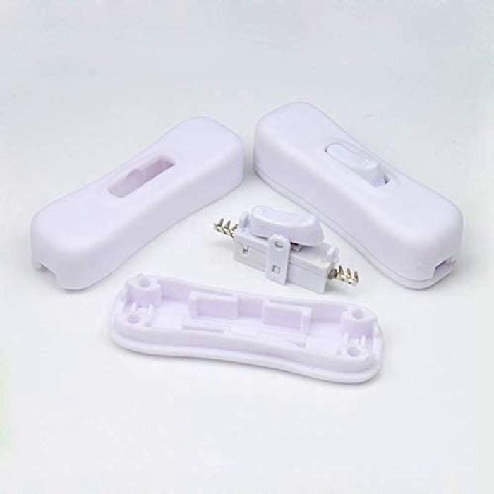 Interruptor - Entre - 1 pin - 2A - Blanco