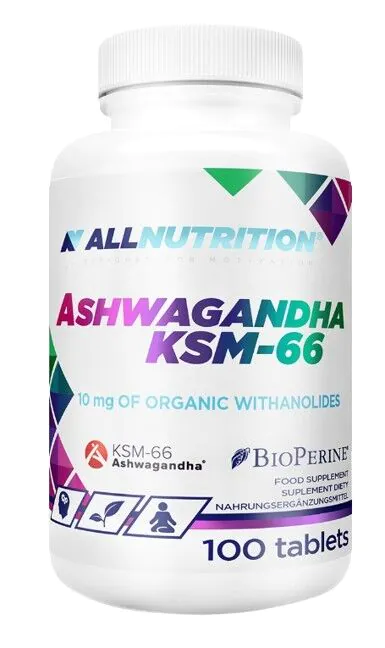 Allnutrition Ashwagandha KSM-66 100 Tabletek