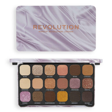 Makeup Revolution Forever Flawless Nude Silk -luomiväripaletti 1 kpl 1 kpl