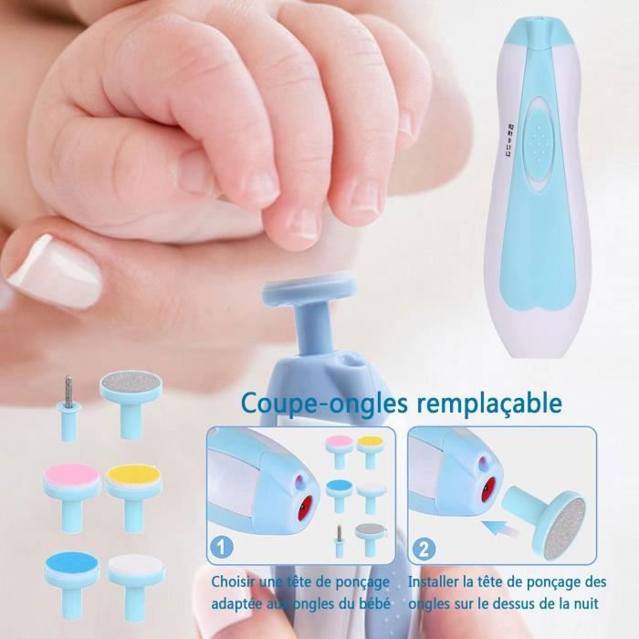 Trousse de Soin Bébé, 20 pièces Professionnel Kit de Soin Bébé Puériculture Baby Naissance Set - Kit de Toilettage pour Bébé