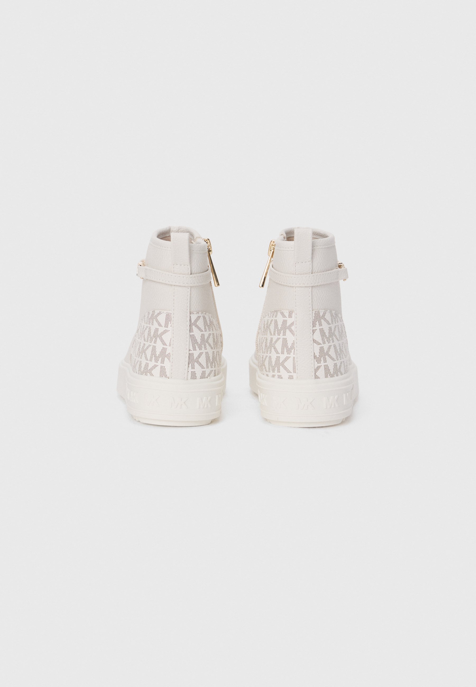 Michael Kors Kids EMMET - Enkellaarsjes - vanille