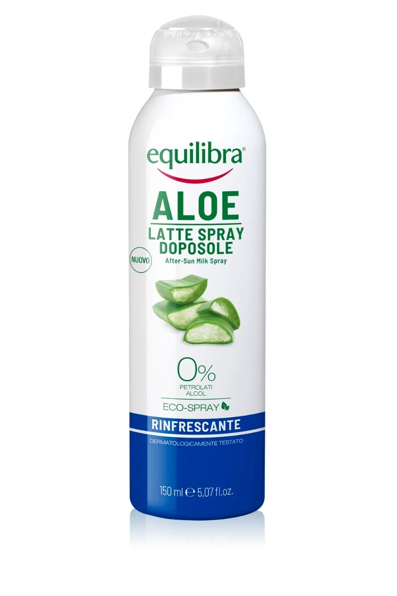 EQUILIBRA Equilibra Leite Pós-Sol em Spray com Aloe Vera 150 ml Efeito refrescante