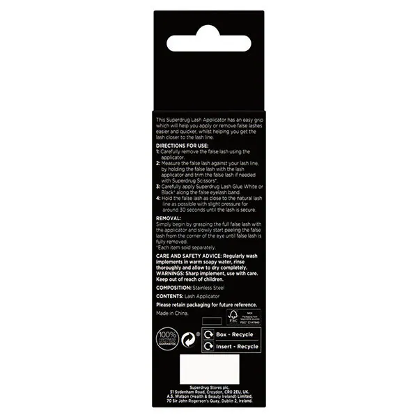 Applicatore per ciglia Superdrug