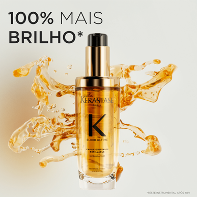 Kérastase Elixir Ultime L'Huile täytettävä sublimaatioöljy tylsille hiuksille 75 ml
