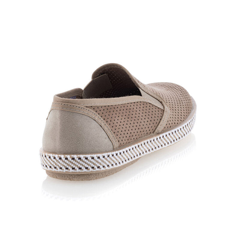 Sapatos confortáveis masculinos bege