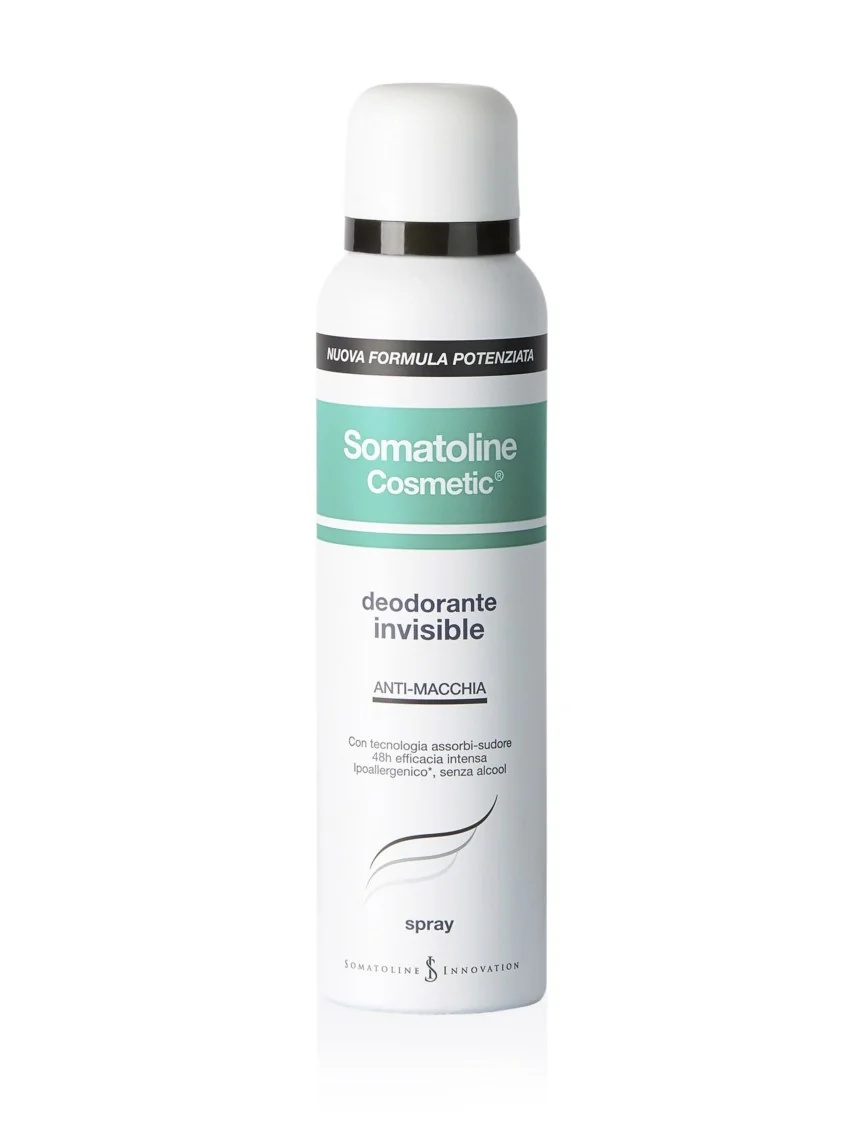 SOMATOLINE Somatoline Cosmétique Déodorant Invisible en spray 150 ml Spray anti-taches