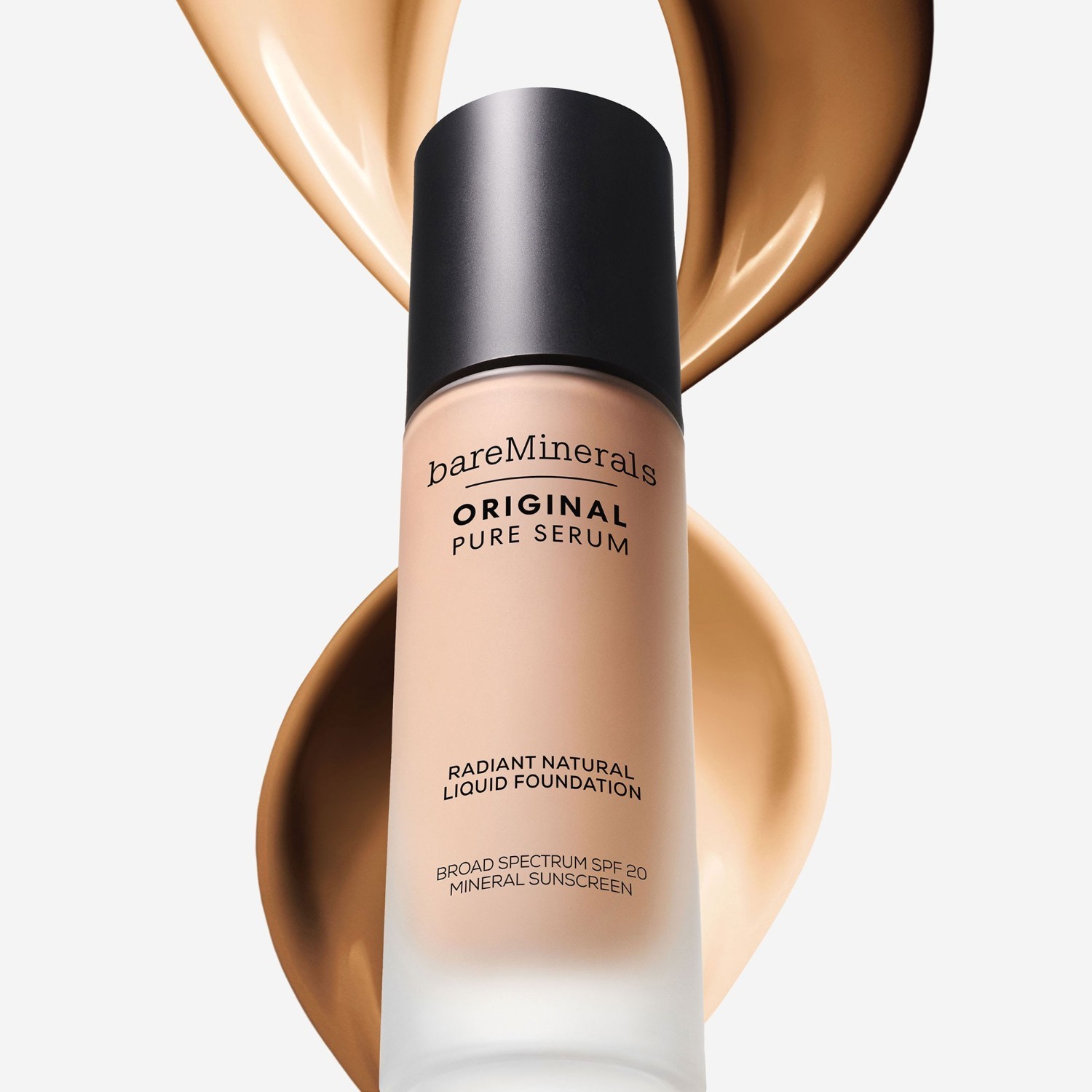 bareMinerals Foundation Original Pure Serum plataus spektro SPF20 makiažo pagrindas - 30 ml