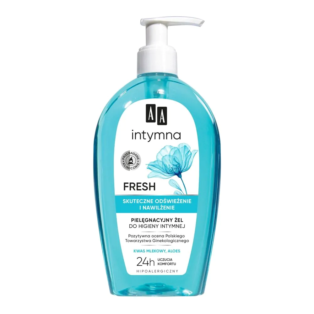 AA Intymna Ochrona&Pielęgnacja Żel do Higieny Intymnej Fresh - Dozownik