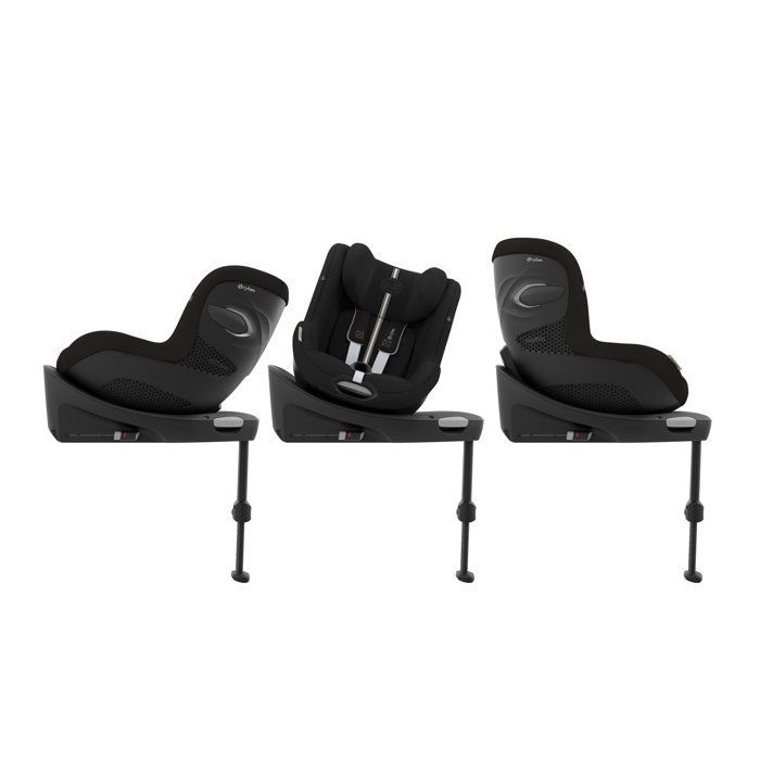 Cybex Sirona G Gold Car Seat - 61 to 105 cm - Birth up to 19 kg - 3 months to 4 years - Moon Black (Plus)