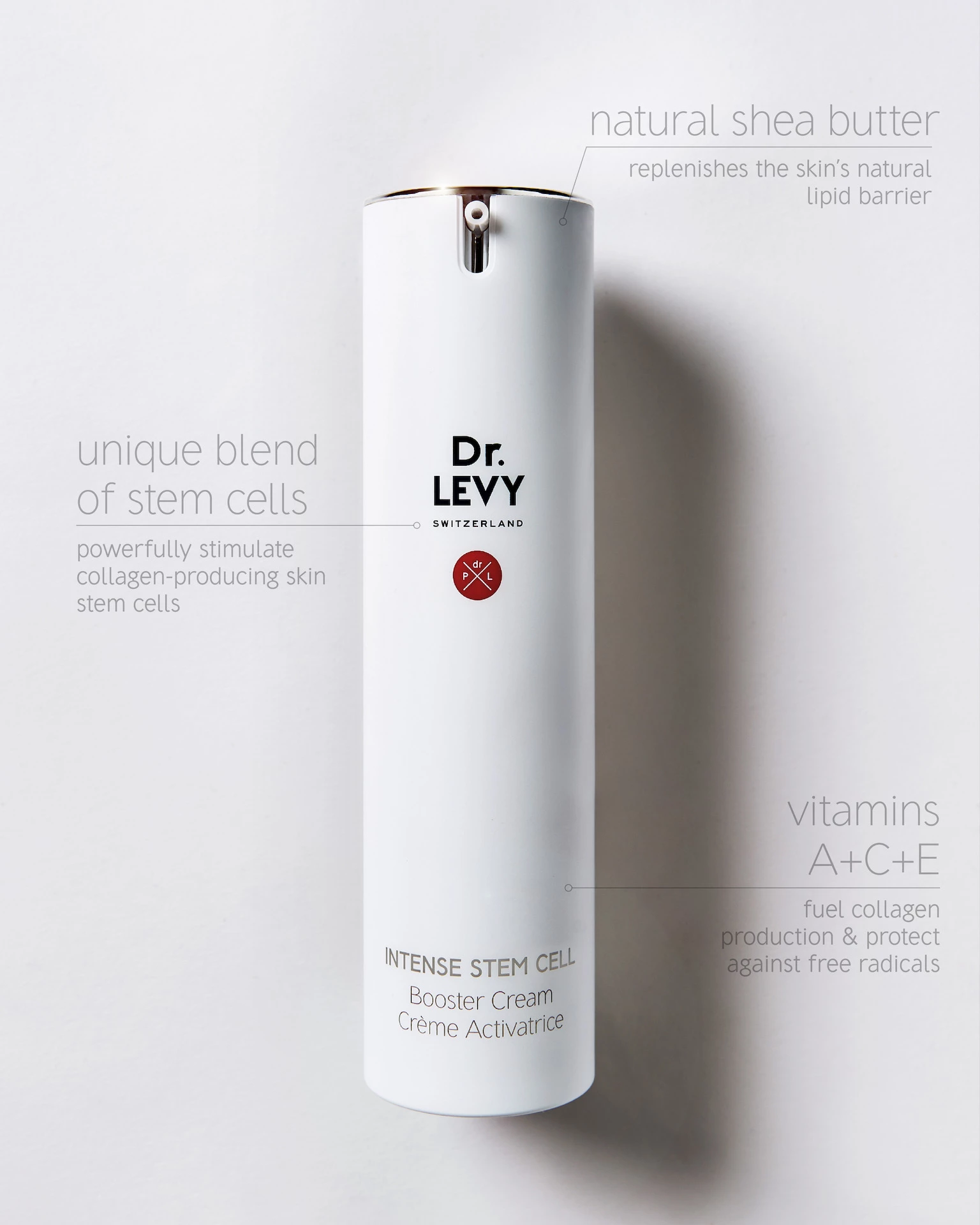 Booster krém 50 ml - Dr. LEVY Svájc
