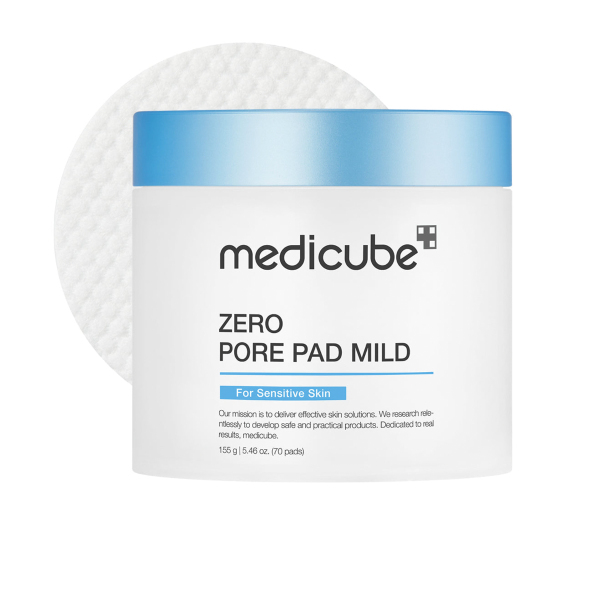 Medicube Zero Pore Madecassoside -hammastyynyt, mieto (70 tyynyä)