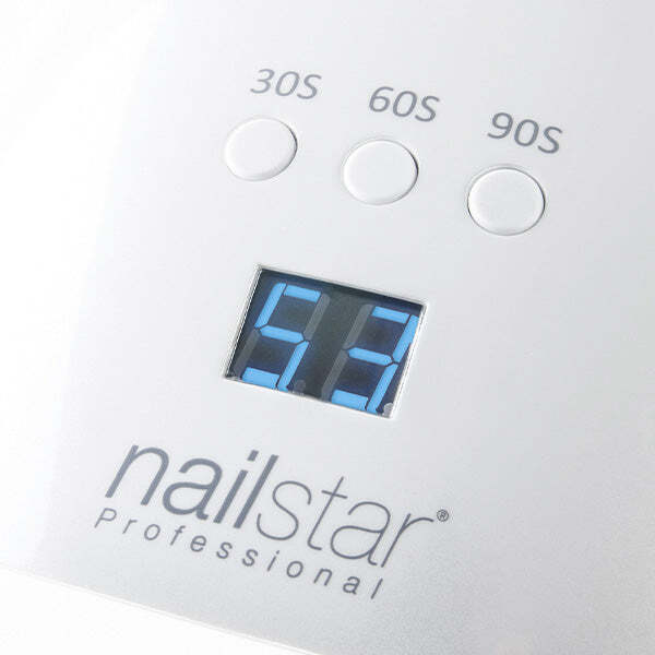 NailStar UV- en LED-gelnagellamp met 3 timers