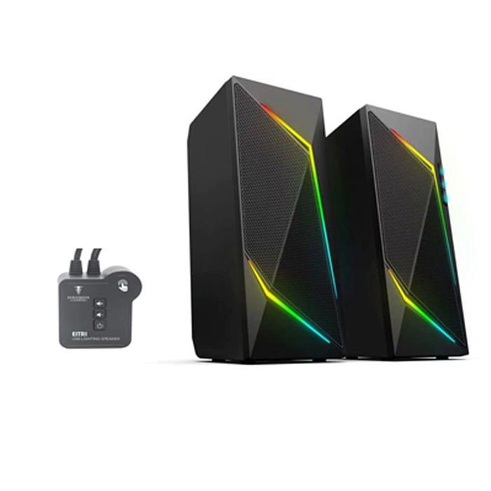 Gaming-Lautsprecher 2.0 Eitri Schwarz Beleuchtet - Bluetooth 6W