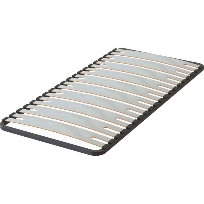 SEDAC OPTISIZE Sommier 90 x 190 cm - Tapissier à lattes - 4 cm