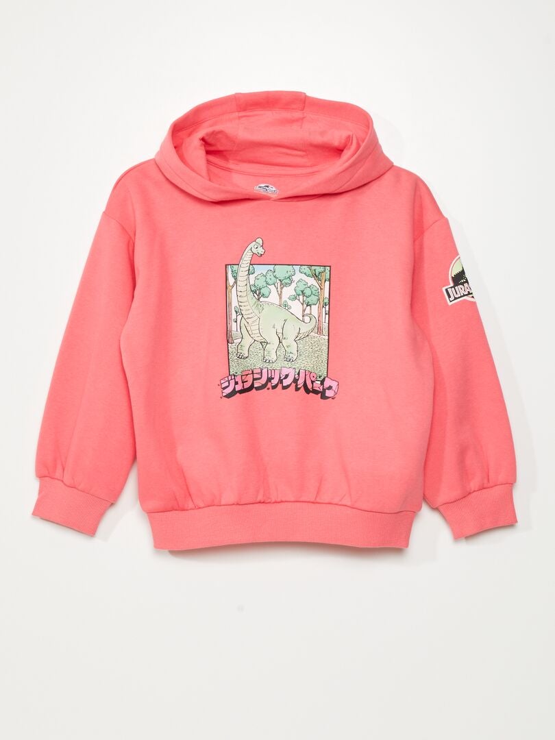 Jurassic Park hoodie - Roze