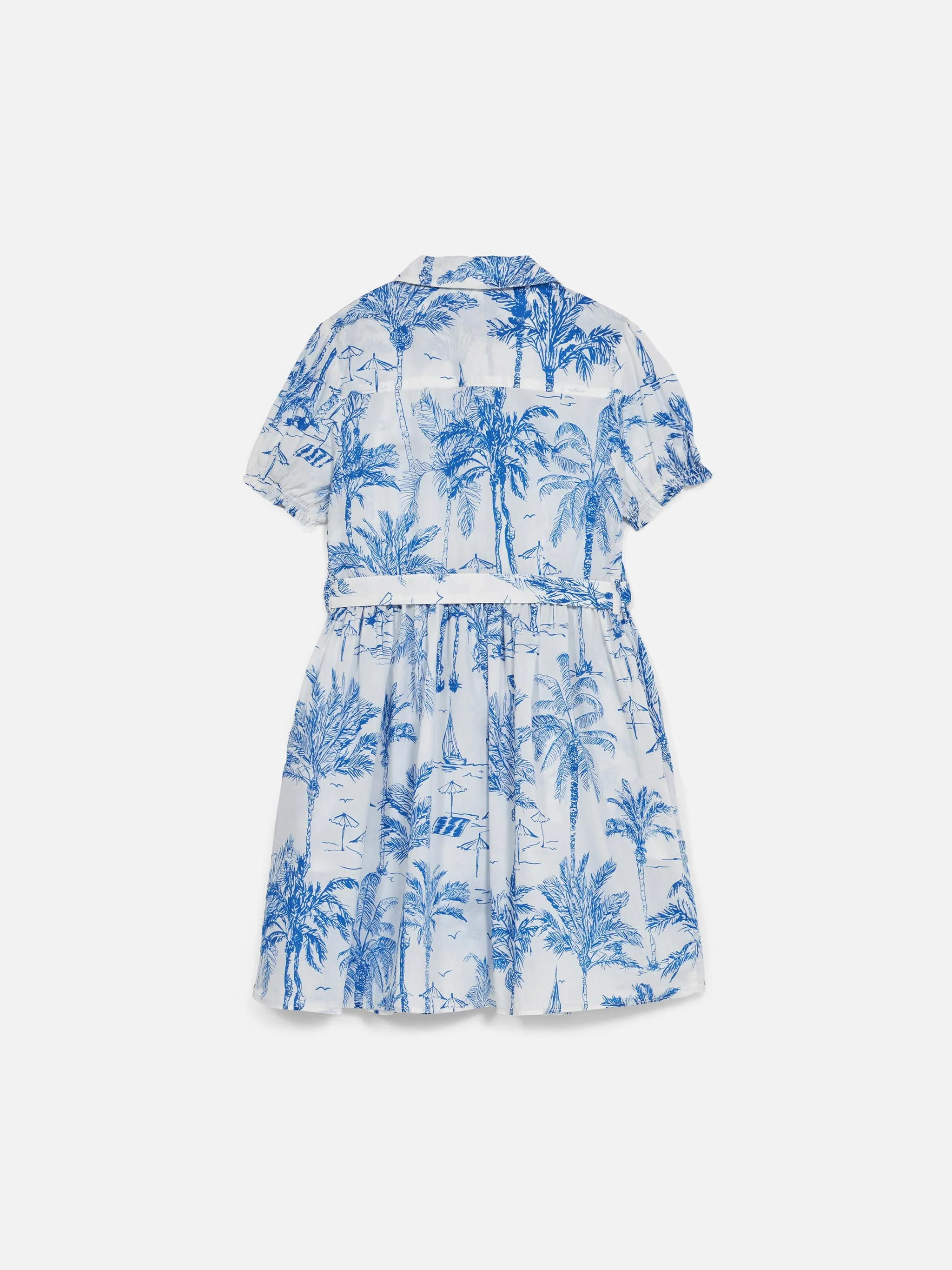 Djevojačka pamučna haljina Anastasie Jr. s printom toile de jouy
