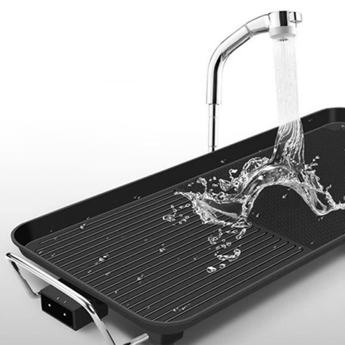 LUXS Compact Electric Griddle 68*28cm, 1355w, 220v