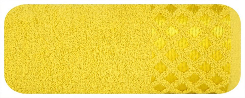Ręcznik Nela 50x90 musztardowy 460g/m2