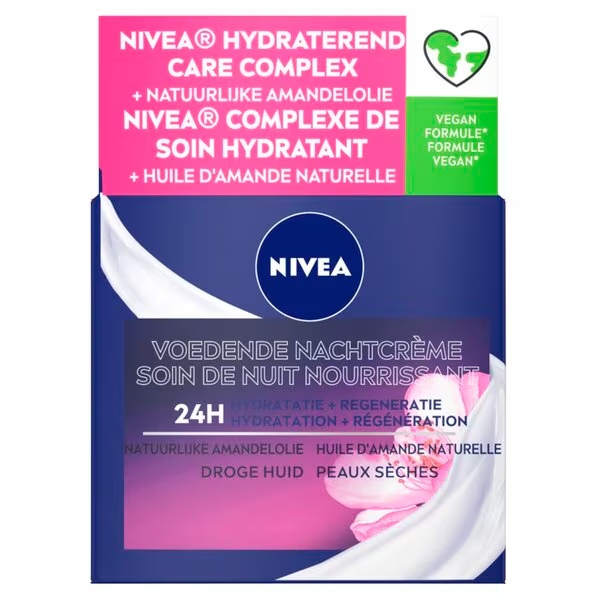 NIVEA barojošs nakts krēms<br>50ml - Sausai ādai