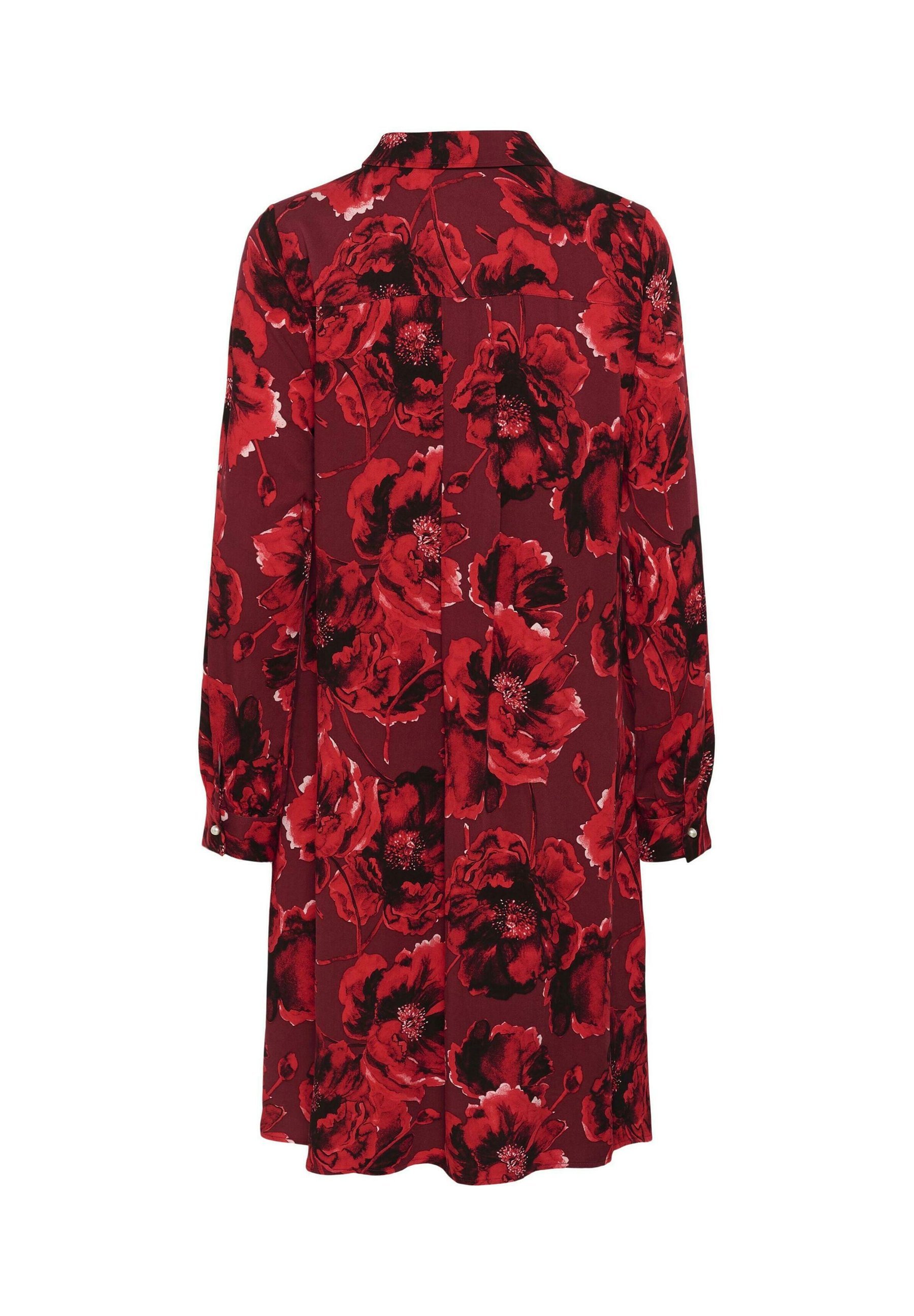 Culture RACHEL ELITHA - Robe-chemise - fleur rouge