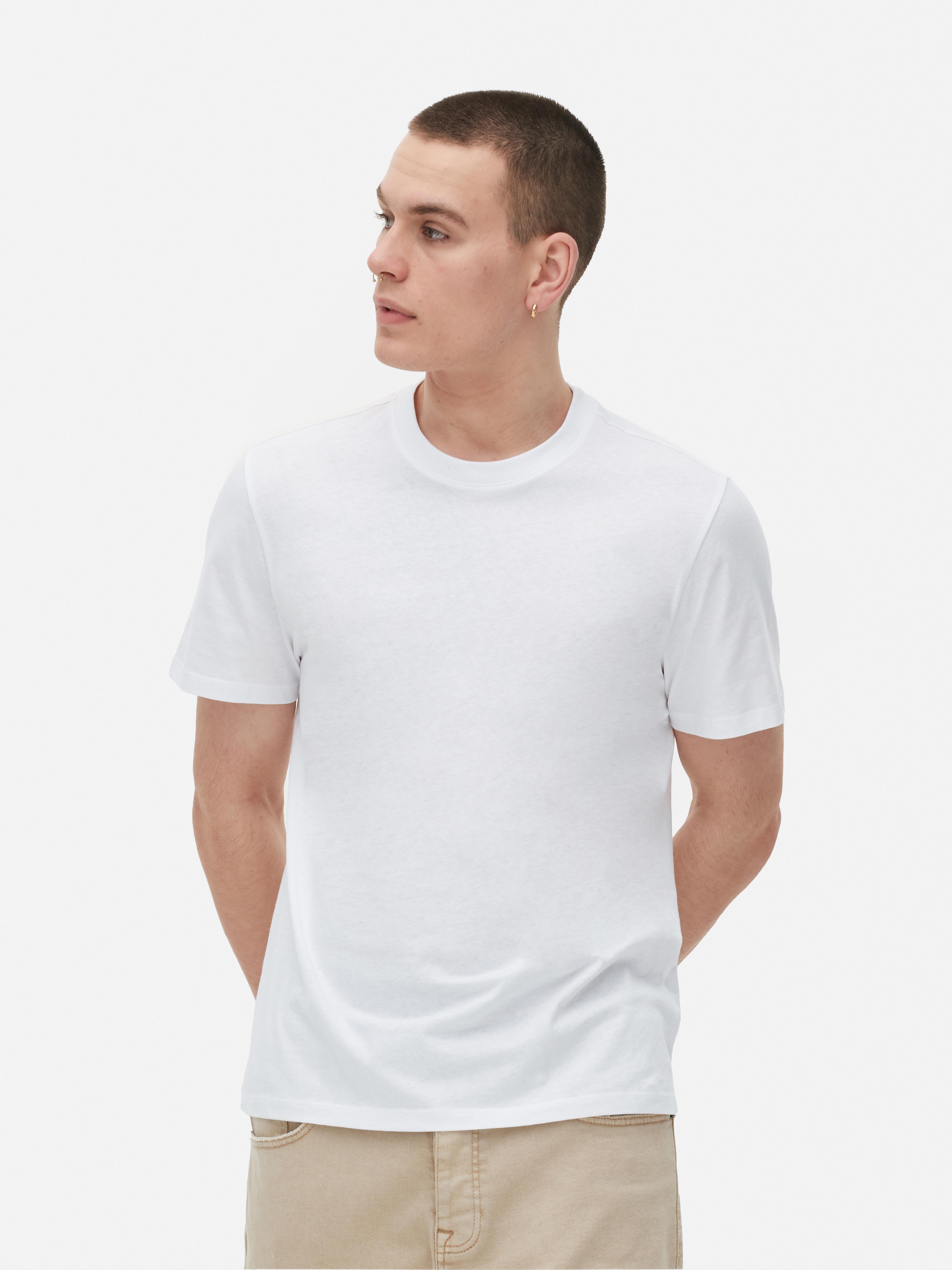 T-Shirt, normale Passform. Ein frisches weißes T-Shirt ist einfach unschlagbar.
