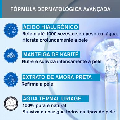 Uriage Voidemainen vartalovoide herkälle iholle 200 ml