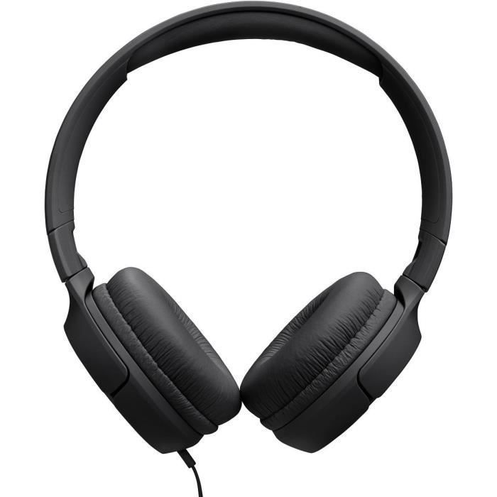 Auriculares con cable - JBL Tune 520 C - USB-C - Audio de alta resolución - Negro
