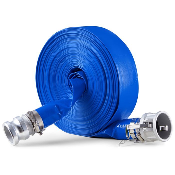 Kit de Tuyau D'aspiration pour Pompe à Eau-VEVOR-50,8mmx30,48m-Convient à Diverses Pompes-pour Transport de l'eau