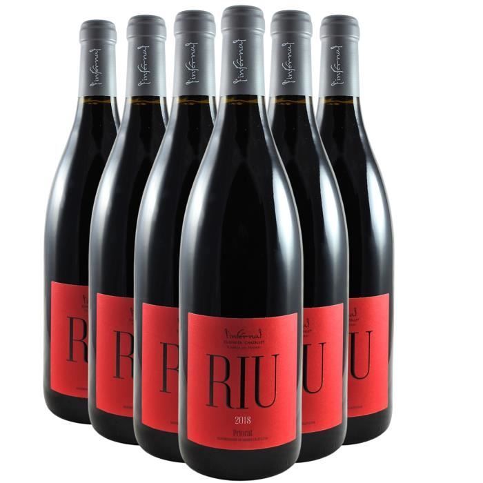 L'Infernal Riu Rouge 2018 - Lote de 6x75cl - L'Infernal - Combier - Vino Tinto - Origen España - Denominación de Origen Priorat