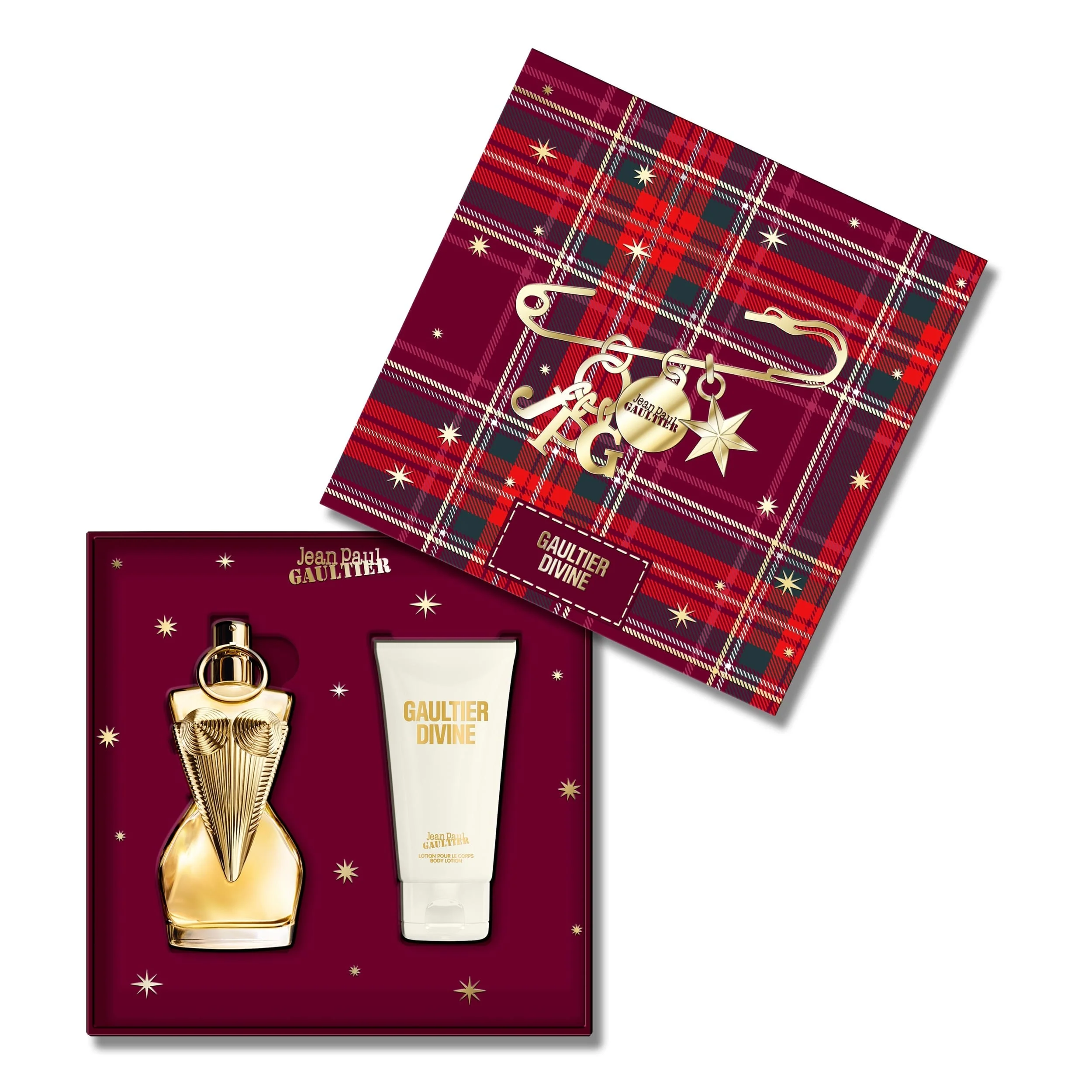 Gaultier Divine Cofanetto Regalo Gaultier Divine Eau de Parfum + Body Lotion - Cofanetto Profumo Donna, Eau de Parfum, Latte Corpo