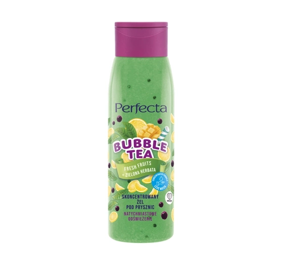 Perfecta Bubble Tea żel pod prysznic Fresh Fruits   zielona herbata 400g