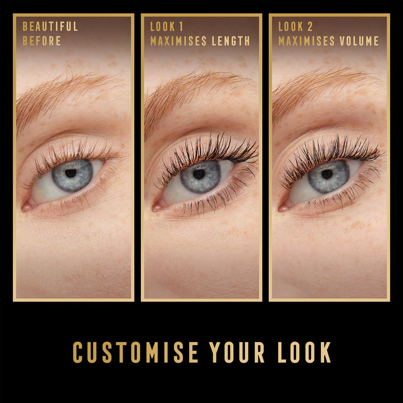 Máscara para cílios Max Factor Masterpiece Lash Wow 2 em 1: Volume, Alongamento e Curvatura