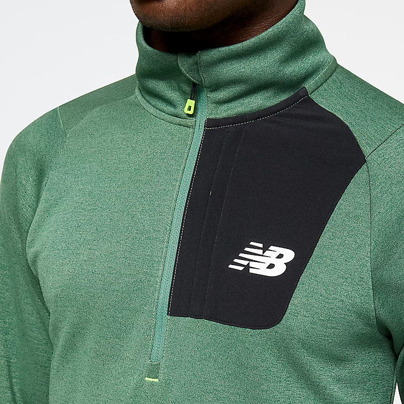 Impact Run AT Half Zip voor heren – JADE
