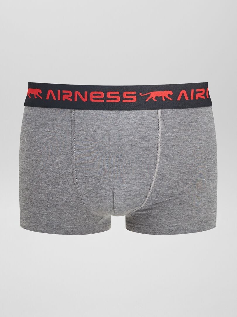 Zestaw 3 bokserek „Airness” – CZERWONE