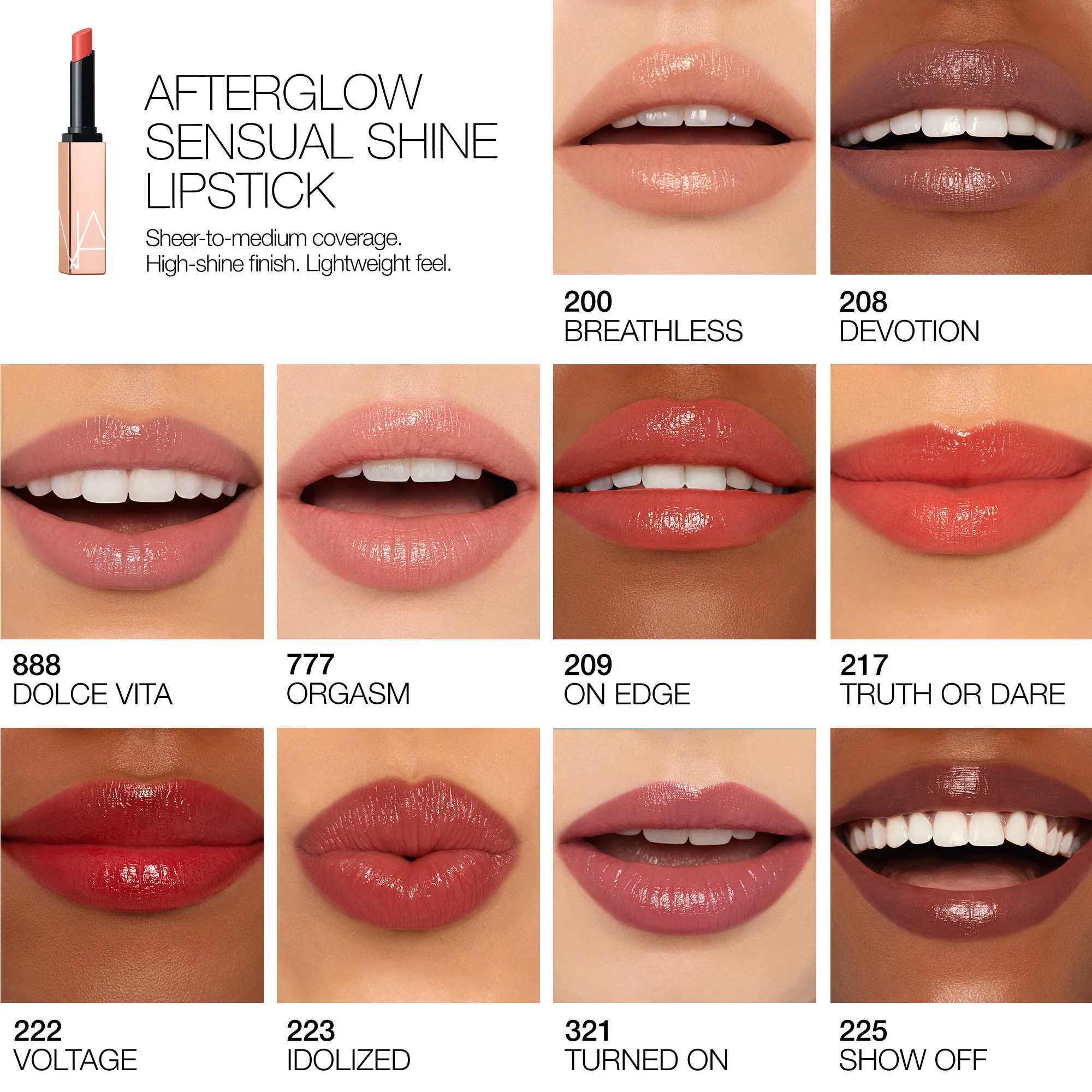 Labbra AFTERGLOW LIPSTICK - Rossetto