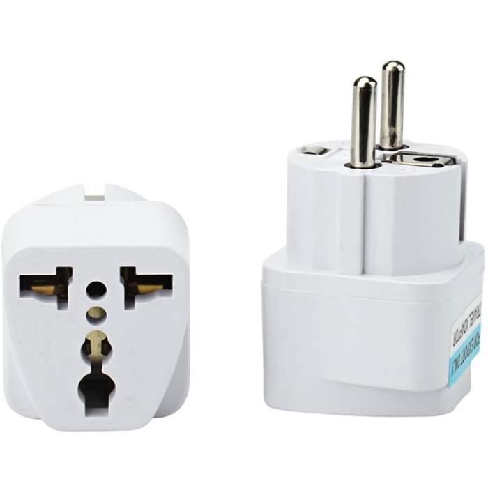 Adaptador de enchufe - ZISONIX - T1218 - Universal (EE. UU., Reino Unido, China y Europa) - 250 V CA - 10 A-16 A