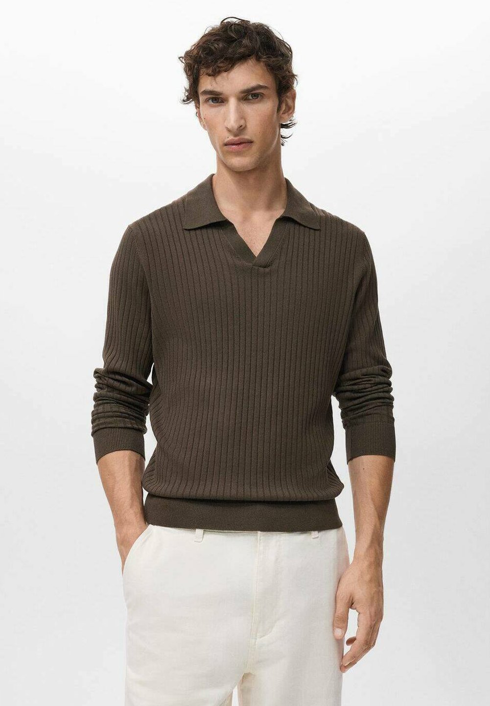 Mango ADULT - Svetr - khaki