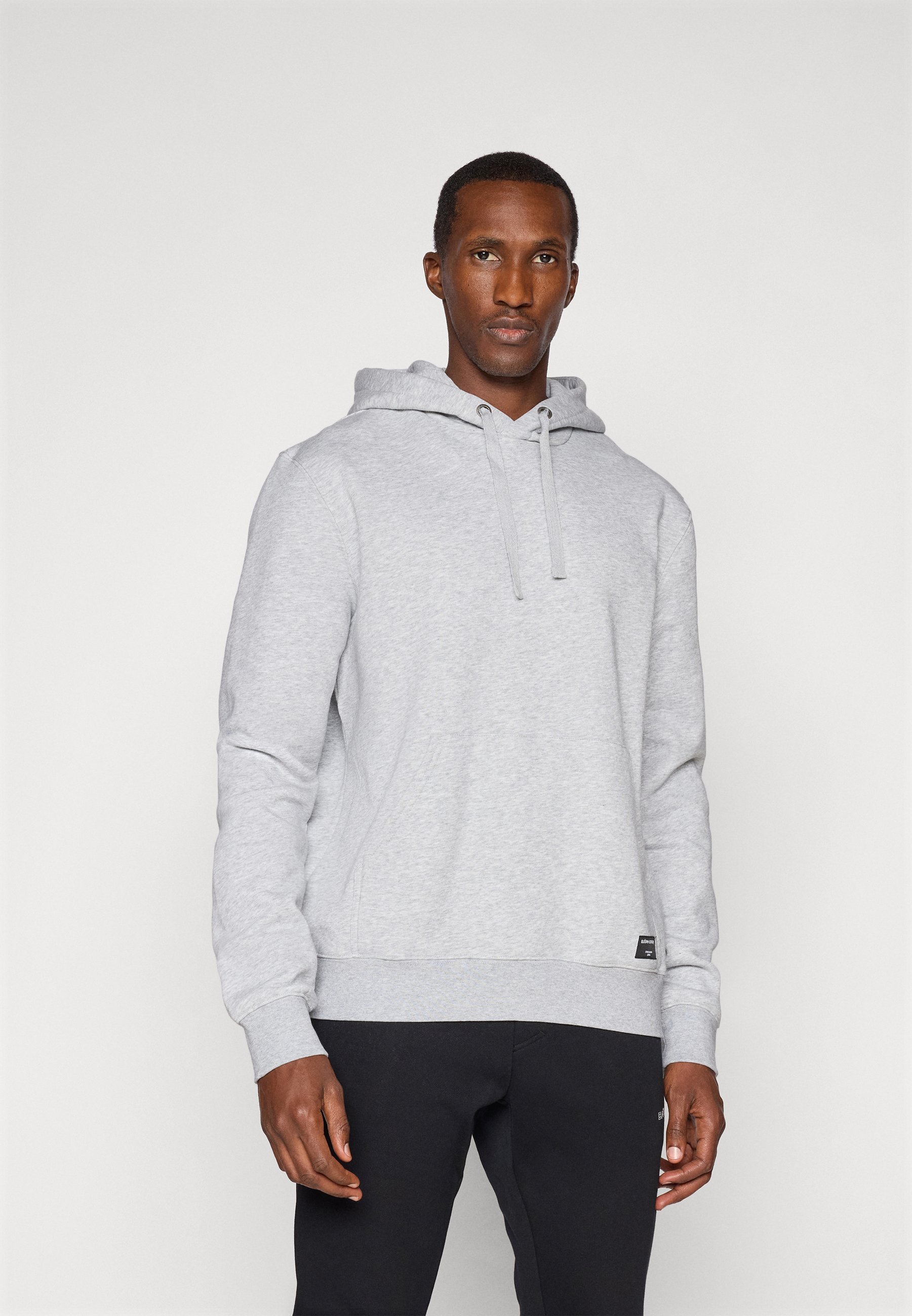 Björn Borg CENTRE HOODIE - Hoodie - lichtgrijs