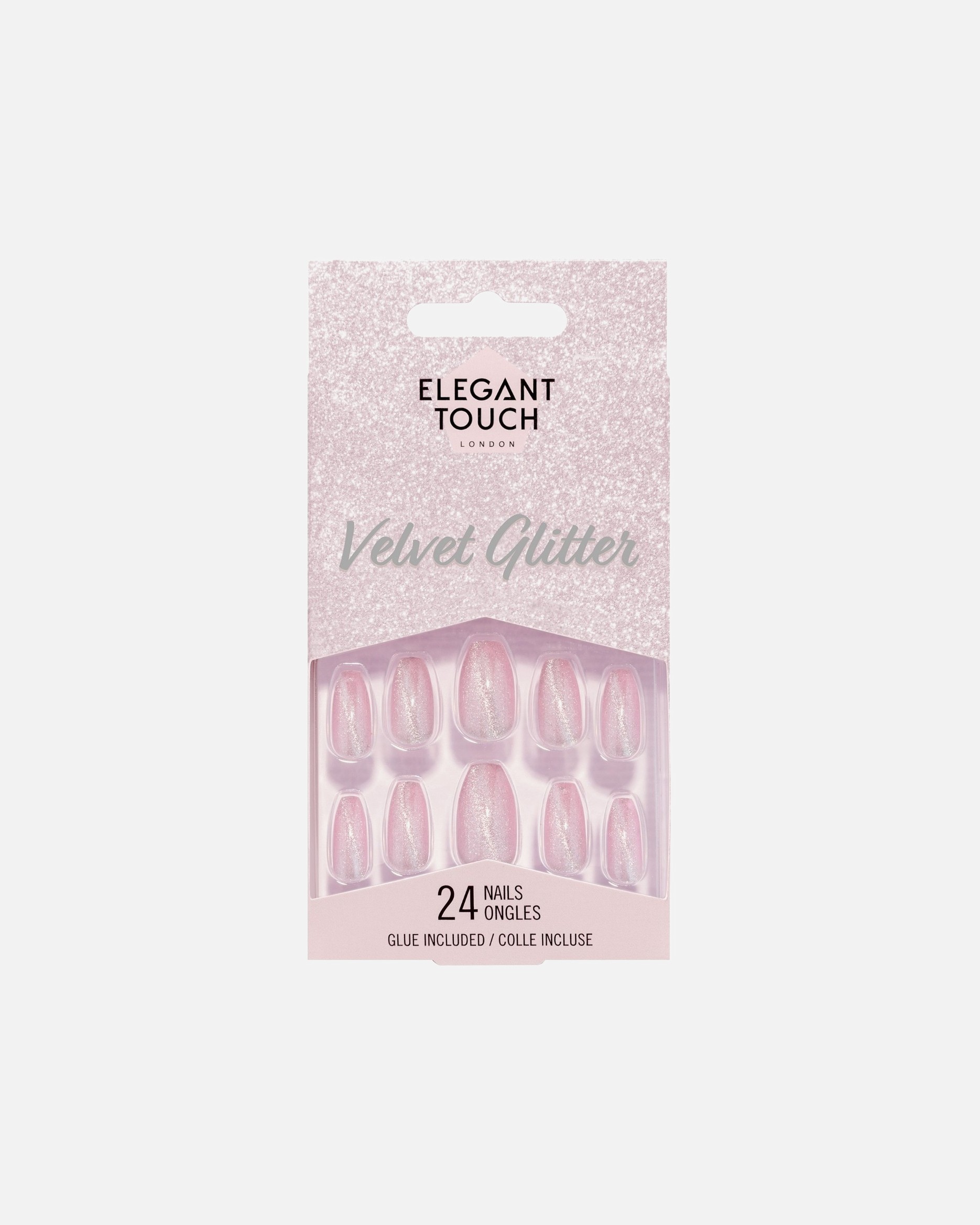 Elegant Touch Nails baršunasti glitter Celestial - 1 komad