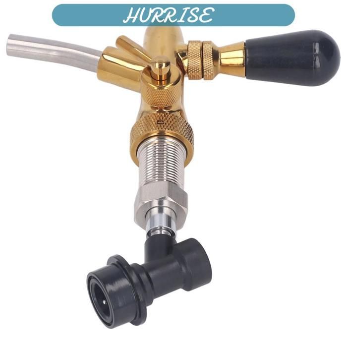 Sonew Robinet de bière G5/8 Beer Faucet Brass Stainless Steel Beer Faucet Adjustable Beer Tap With articles cuisine