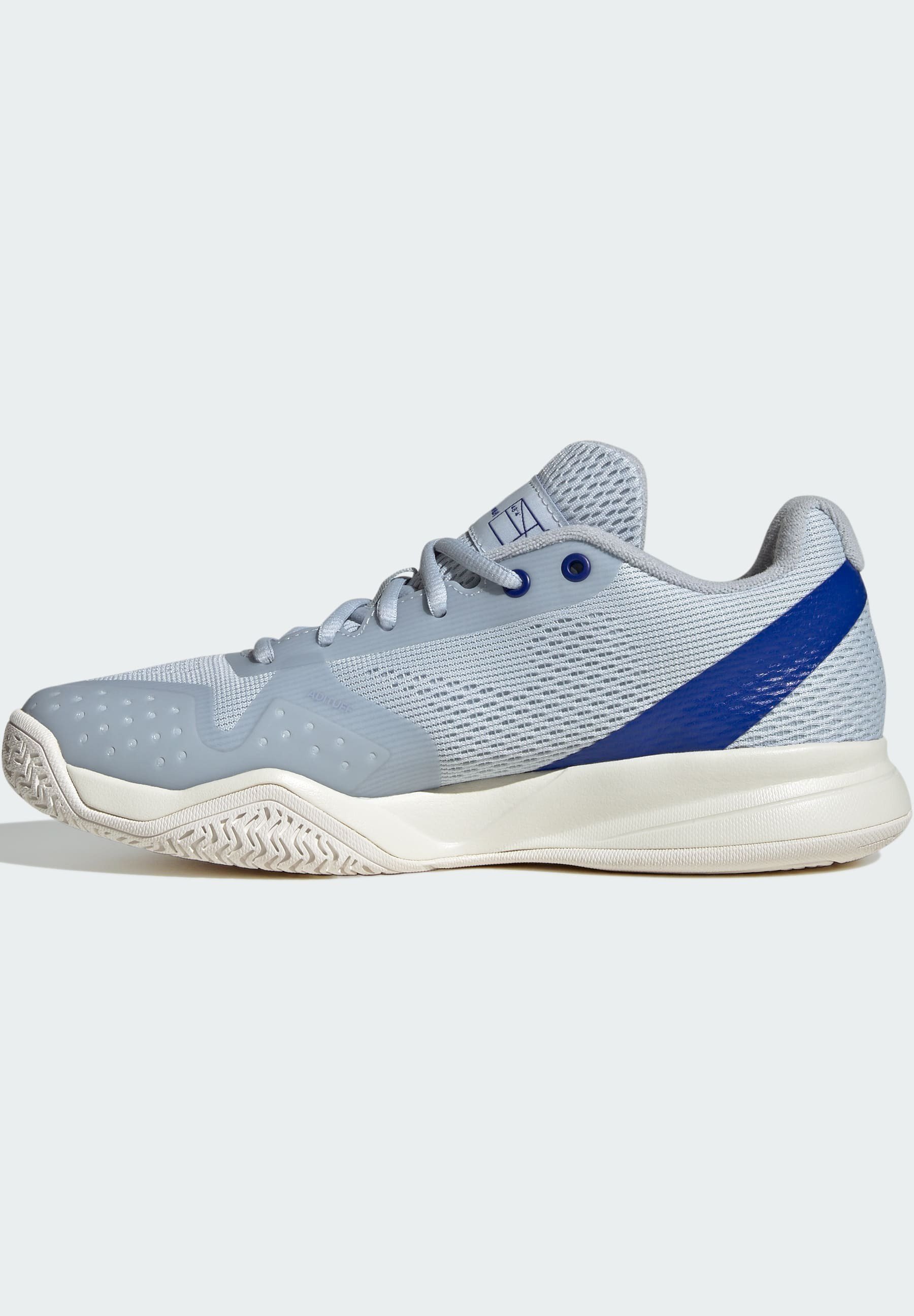 adidas Performance PICKLE - Chaussures de tennis multicourts - bleu halo argent métallisé bleu clair