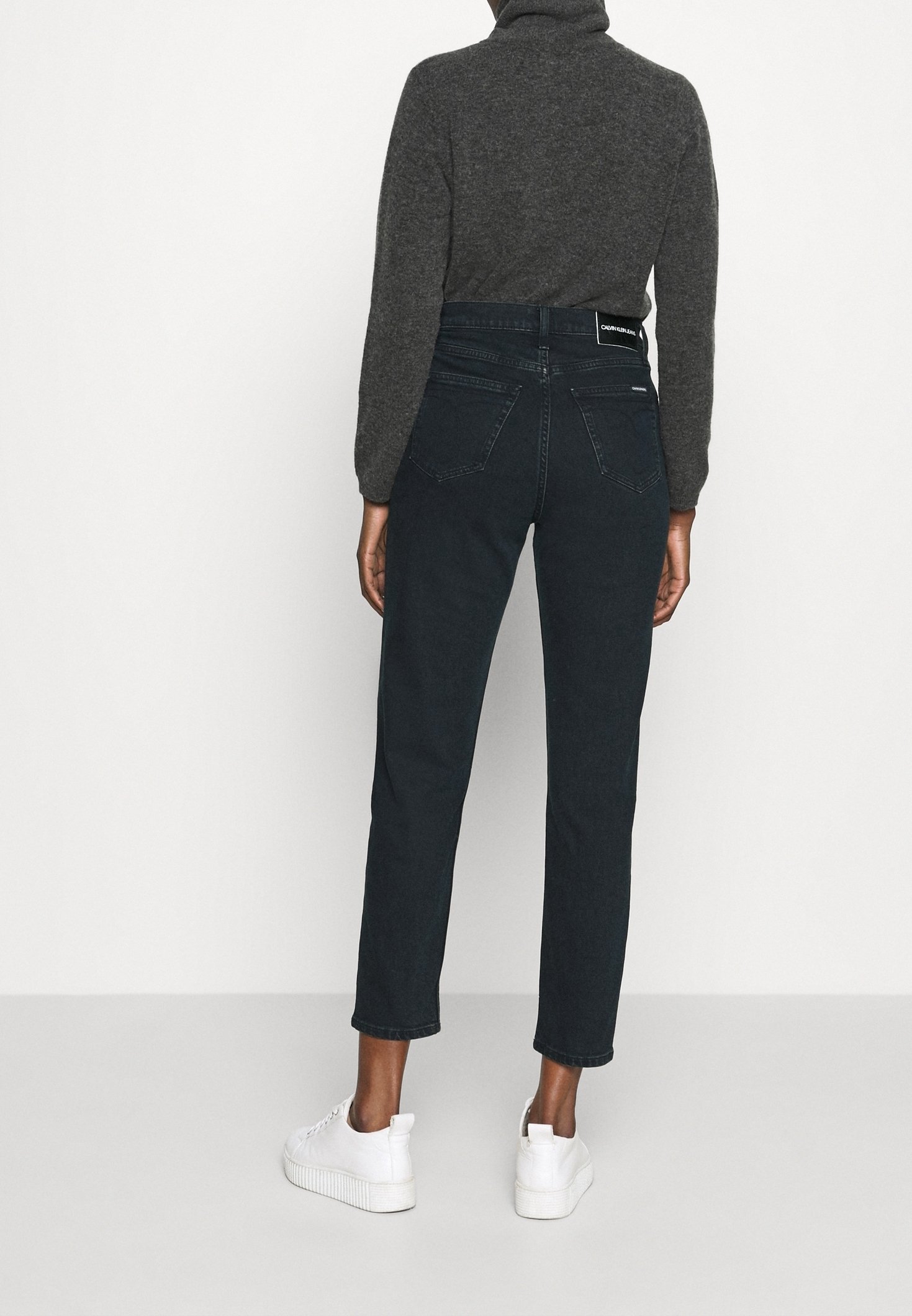 Jean Calvin Klein Jeans coupe décontractée - denim bleu-noir