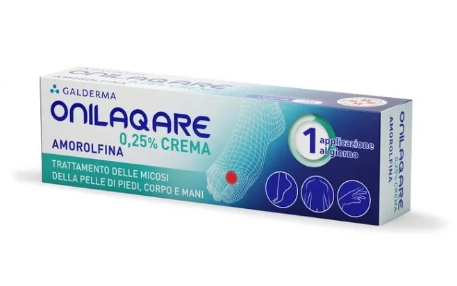 ONILAQ Onilaqare Dermatologische crème 0,25% 20 g Voor huidschimmel en voetschimmel