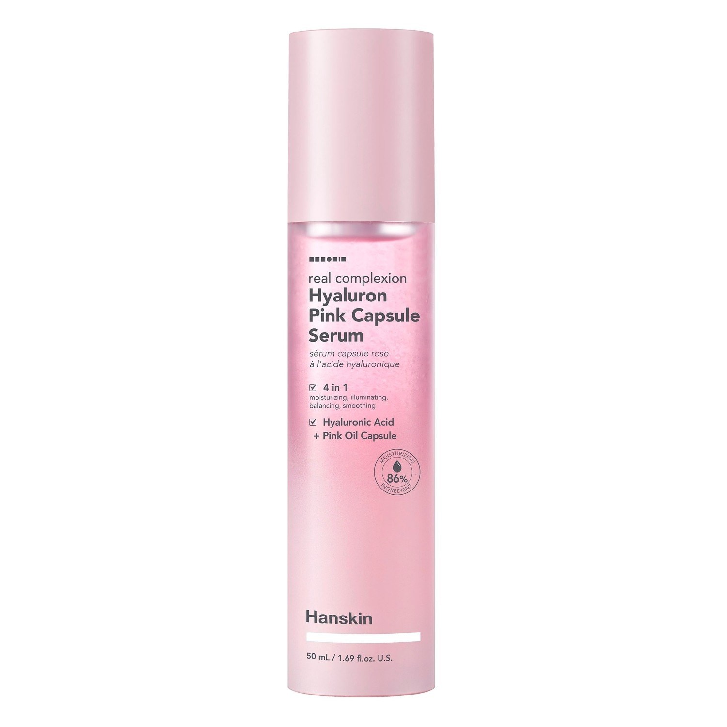 Hanskin vlažilni serum Real Complexion Pink kapsulni serum - 50 ml