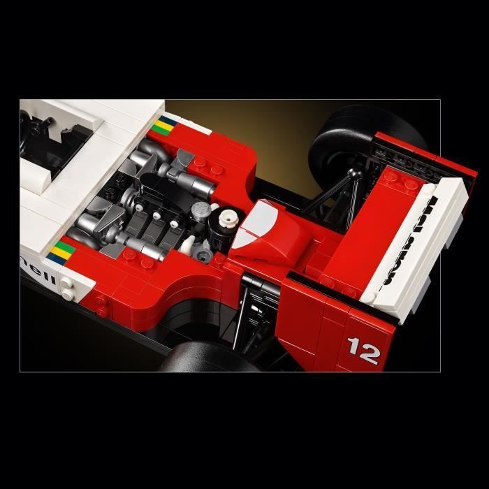 LEGO Icons 10330 McLaren MP4/4 og Ayrton Senna, modellbilsett for voksne