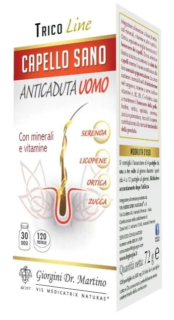 DR. GIORGINI Healthy Hair Anticad U 120 tabletti