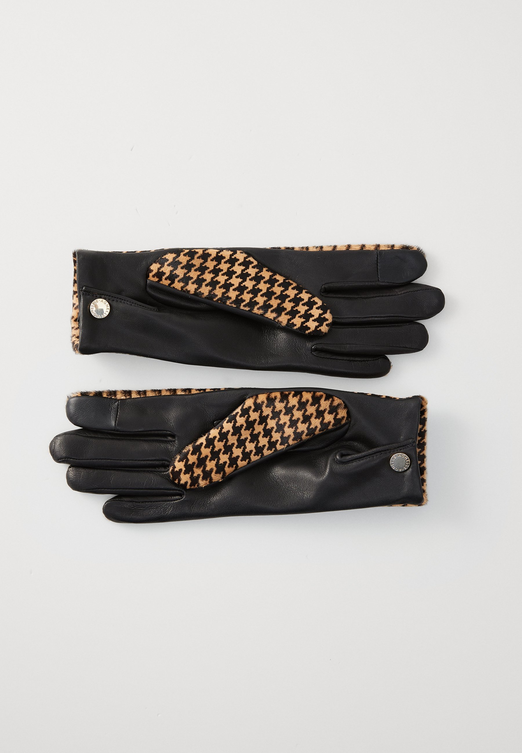 AGNELLE SUSAN - Guanti - noir/beige